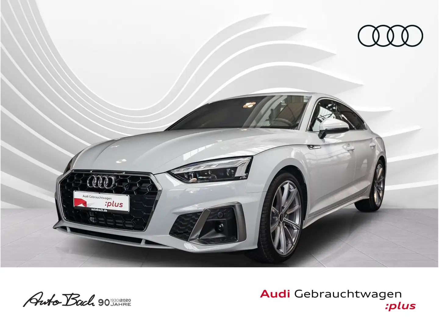 Audi A5 S line 40TDI qu Stronic Navi LED vi Weiß - 1