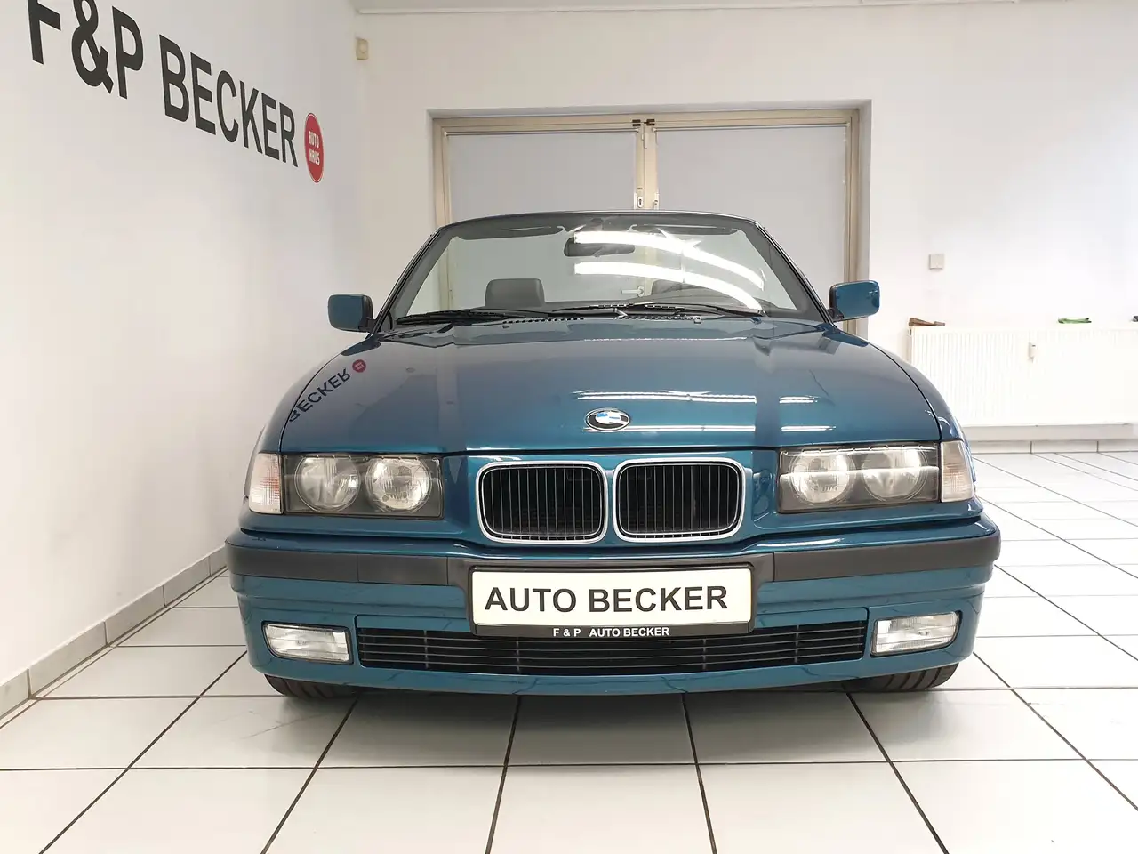 BMW 320i Cabrio 1.Hand Scheckheft Teilleder, foto 4