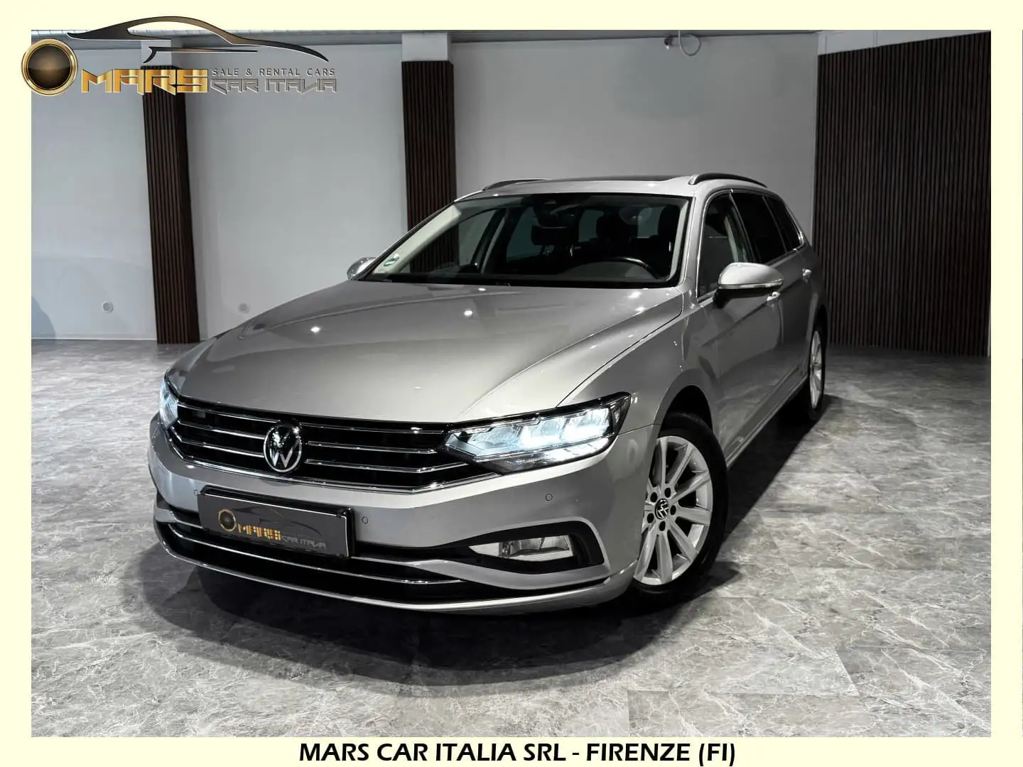 Volkswagen Passat Variant 2.0 Tdi 150cv DSG LED Camera360 PDC Navi Paddles Gris - 1