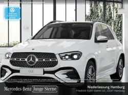 Mercedes-Benz GLE 300 d 4M AMG+PANO+360+AHK+MULTIBEAM+20"+SPUR