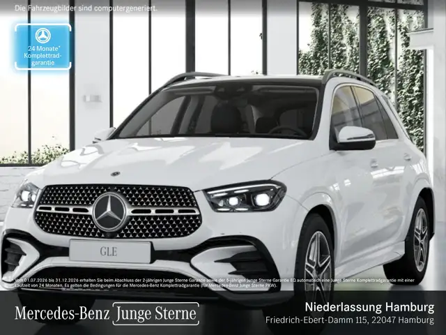Mercedes-Benz GLE 300 d 4M AMG+PANO+360+AHK+MULTIBEAM+20"+SPUR