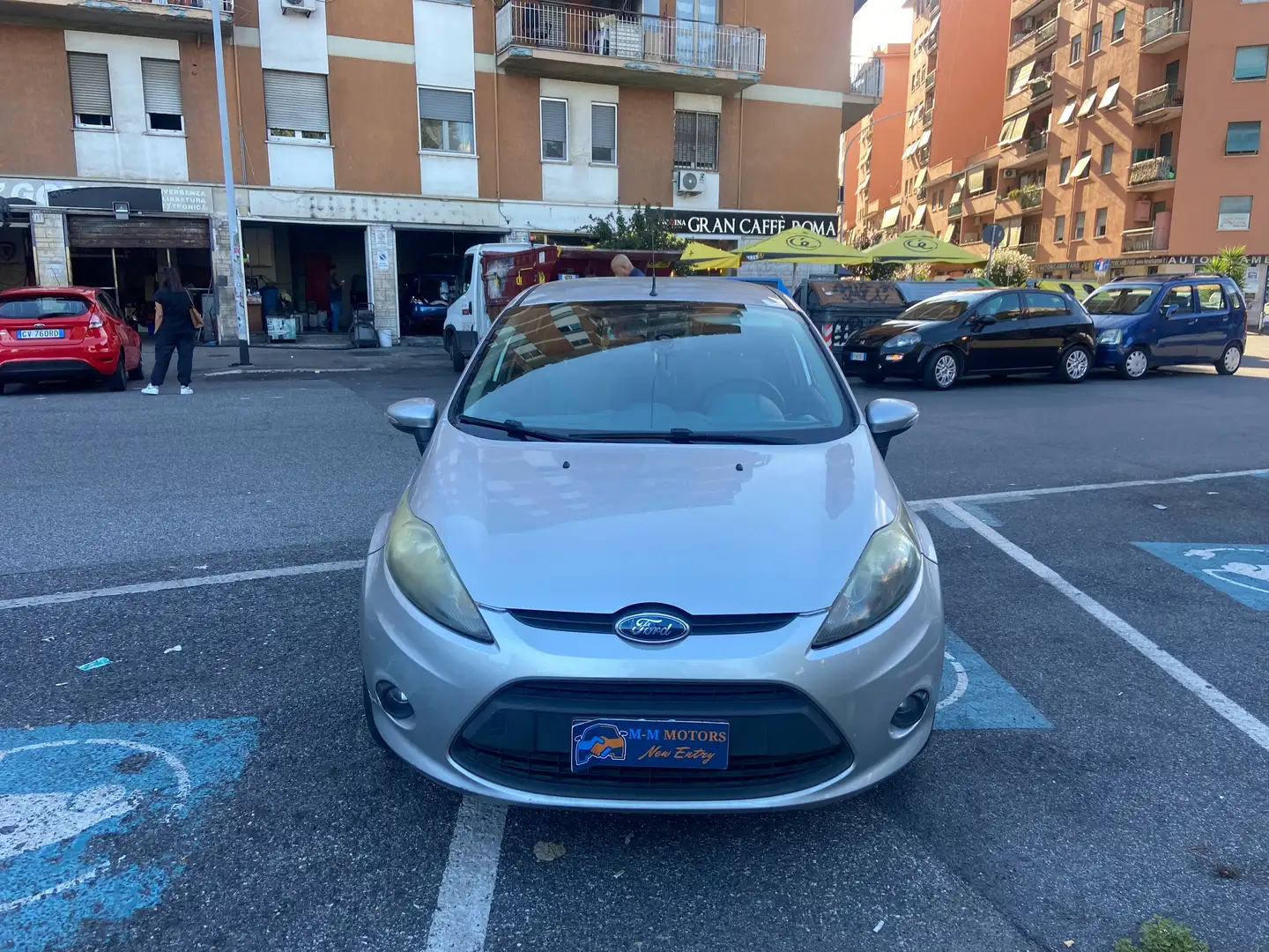 Ford Fiesta Fiesta VI 2008 5p 1.4 16v Titanium Gpl Argento - 2