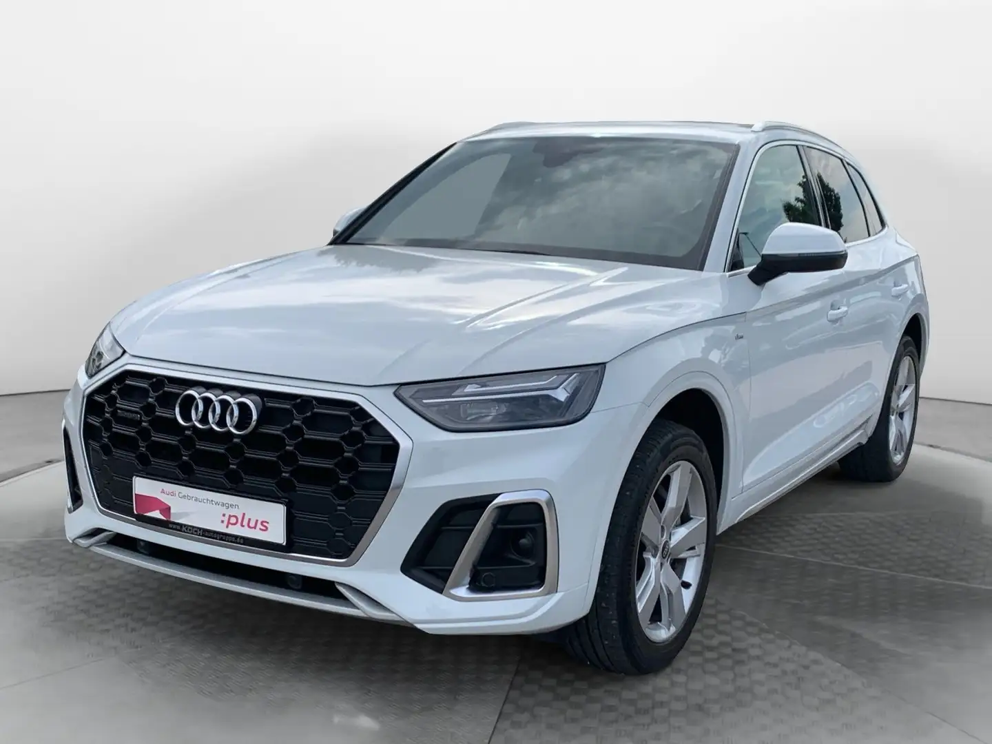 Audi Q5 40 TDI q. S-Tronic S-Line 2x, LED, HUD, ACC, Weiß - 2