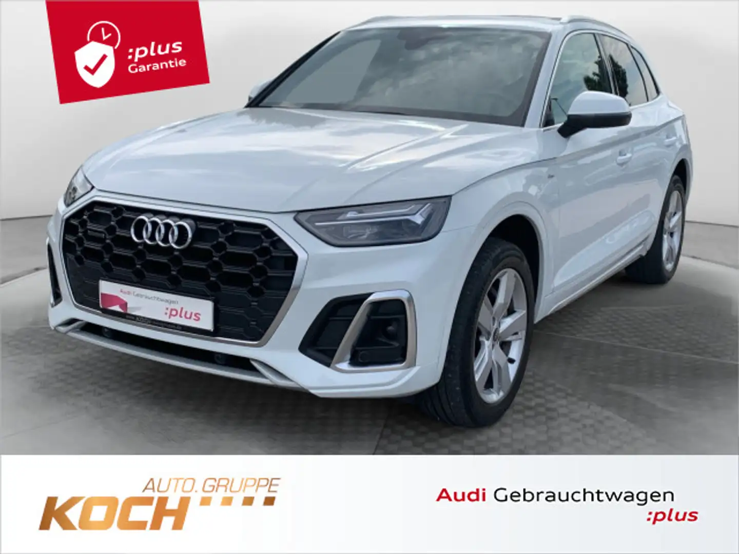 Audi Q5 40 TDI q. S-Tronic S-Line 2x, LED, HUD, ACC, Weiß - 1