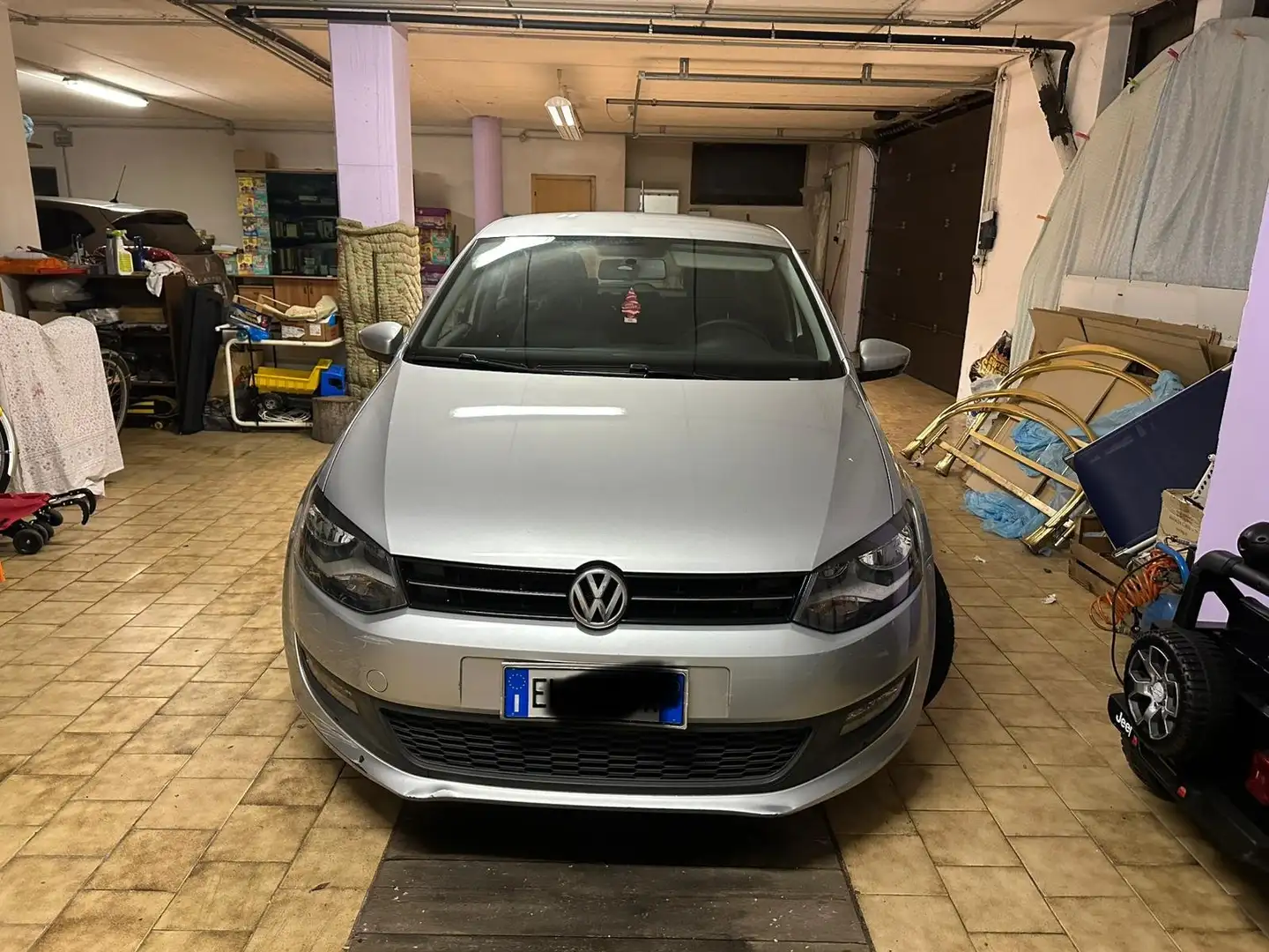 Volkswagen Polo Polo V 2009 5p 1.6 tdi Comfortline 90cv Grigio - 1