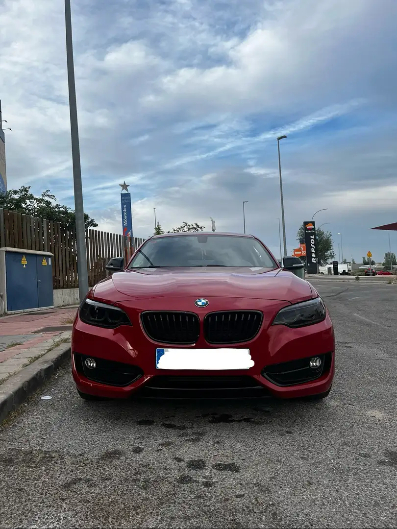 BMW 218 218dA Coupé Rouge - 1