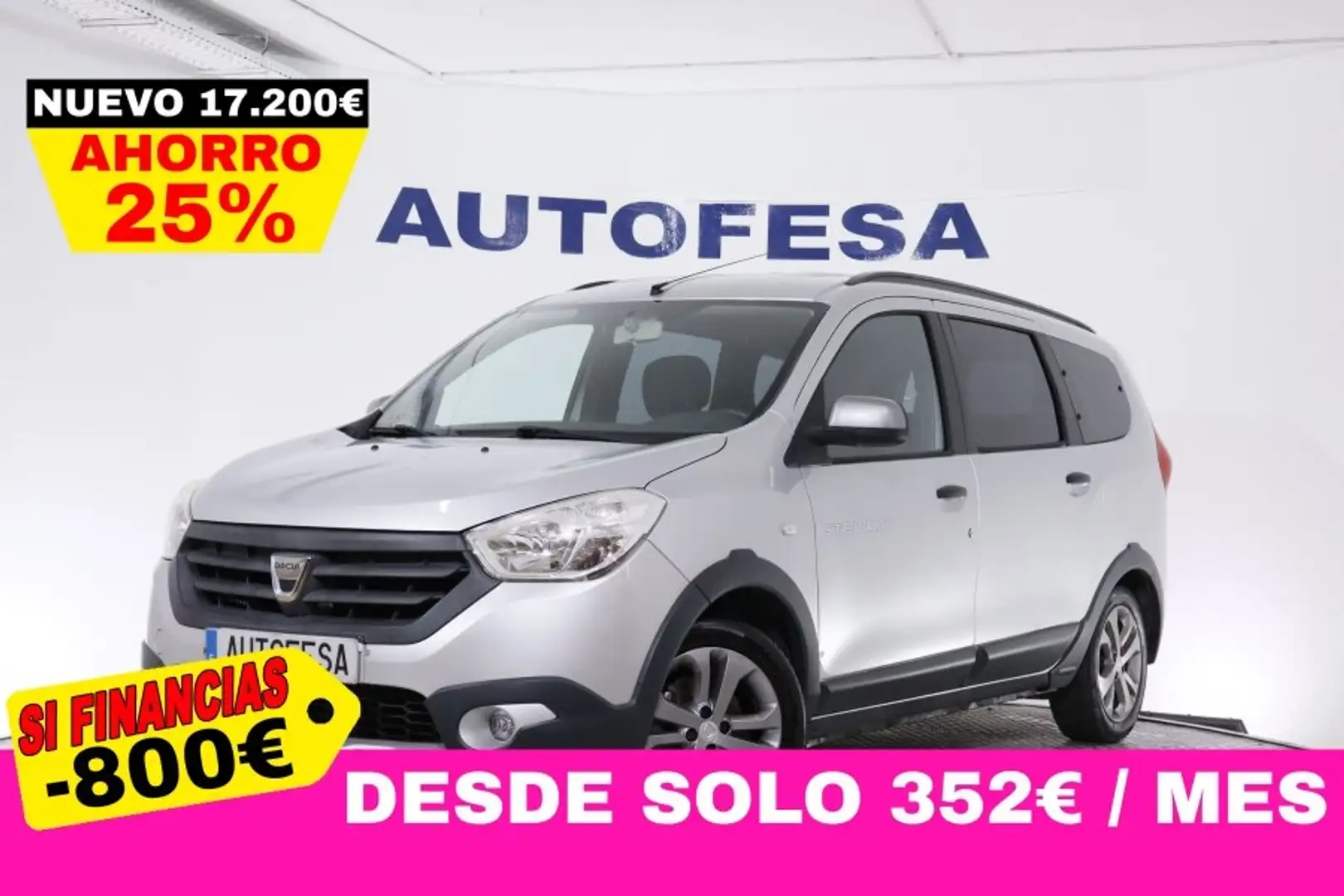 Dacia Lodgy TCE STEPWAY 115CV 7 PLAZAS 5P # PARKTRONIC Gris - 1