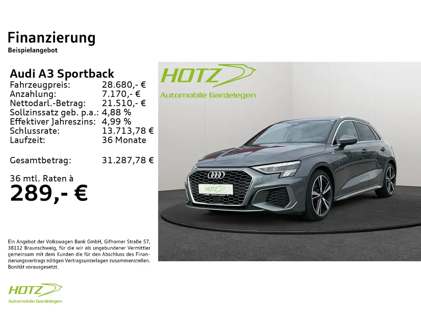 Audi A3 35 TFSI S-tronic AHK/Standhzg/Einpa Marrone - 2