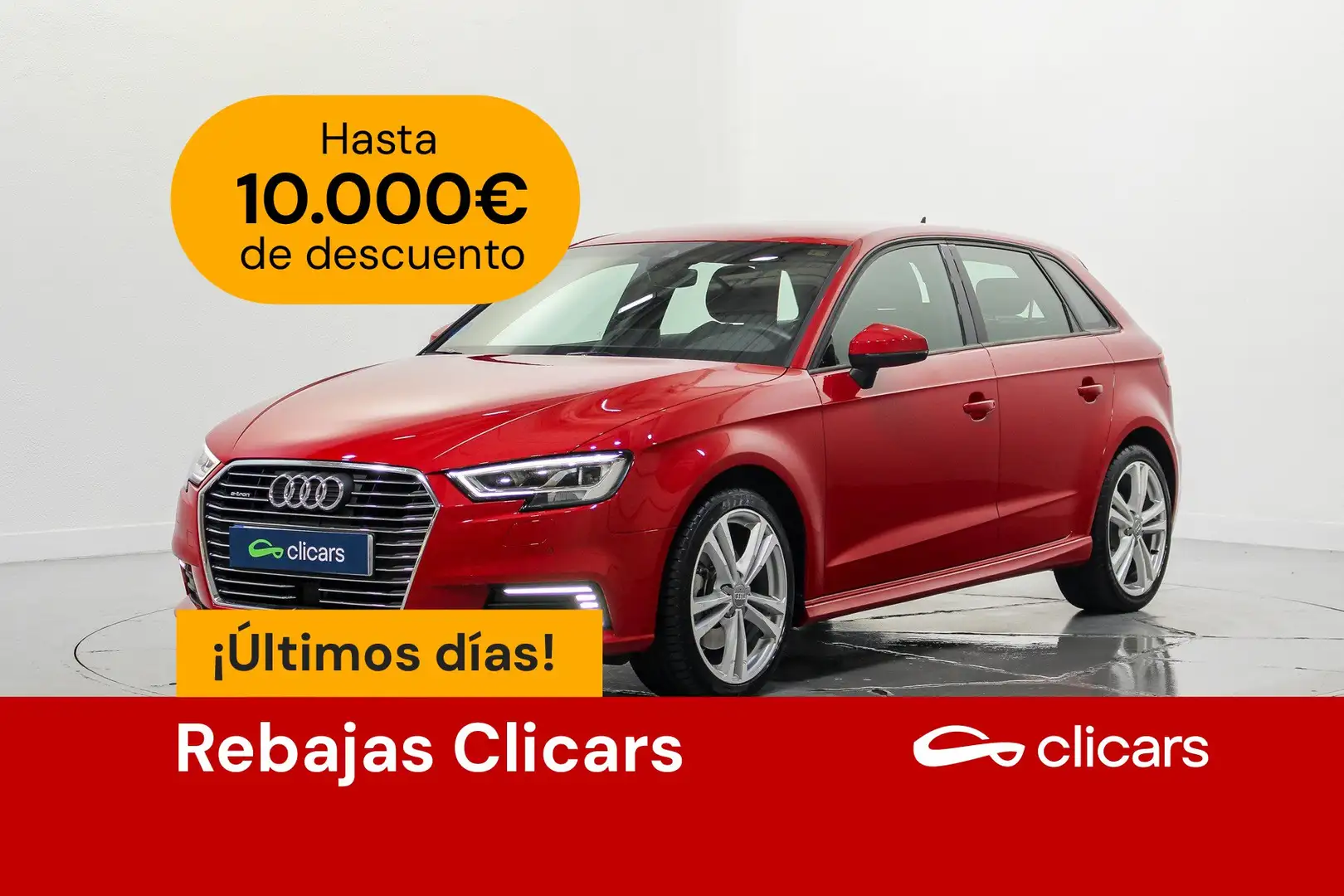 Audi A3 Sportback 40 e-tron S line S tronic Rojo - 1
