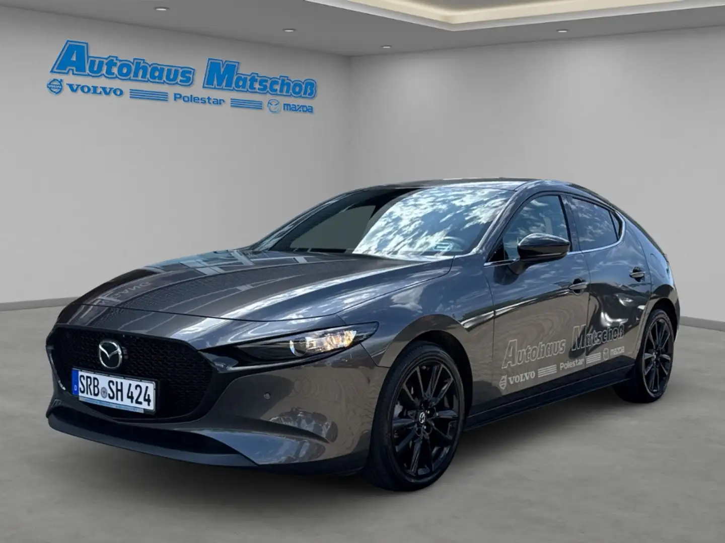 Mazda 3 e-SKYACTIV G 140 6MT Homura HUD Navi LED ACC Apple Grau - 1