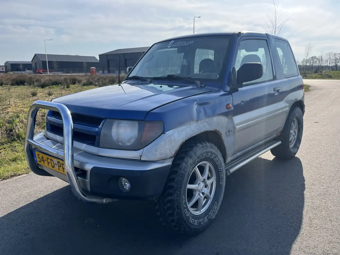 Mitsubishi Pajero Pinin 1.8 GDI Venice 4x4 Airco Offroad Blauw - 1