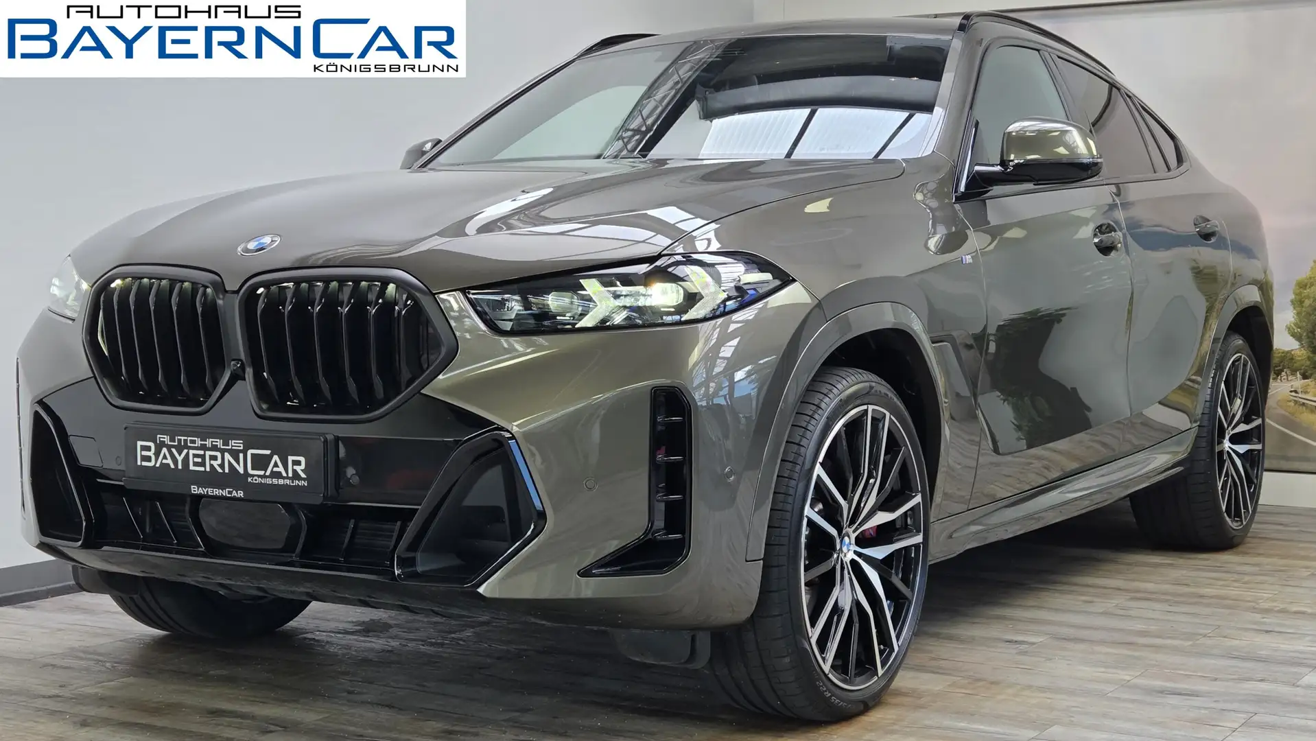 BMW X6 xDrive30d M Sport Pro 22Zoll Pano ACC 360° Grün - 1