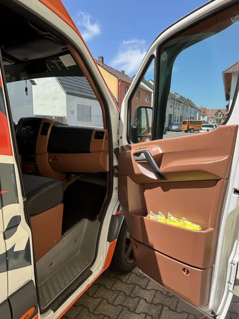 Mercedes-Benz Sprinter MB 313CD Renntransporter - mit Ausbau & Heckgarage Weiß - 2