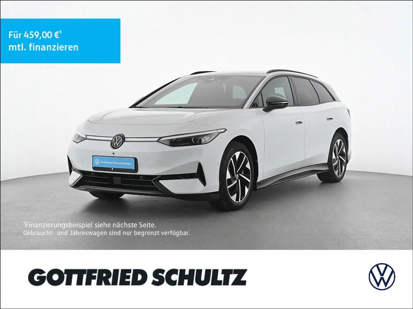 Volkswagen ID.7 Tourer Pro S Matrix AHK Wärmepumpe Keyless Weiß - 1