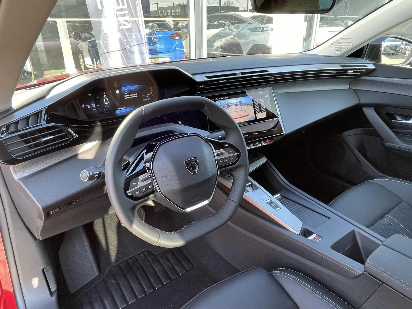 Peugeot 408 1.2 Hybrid 136 e-DCS6 Allure | NIEUW BINNEN | AUTO Rood - 2