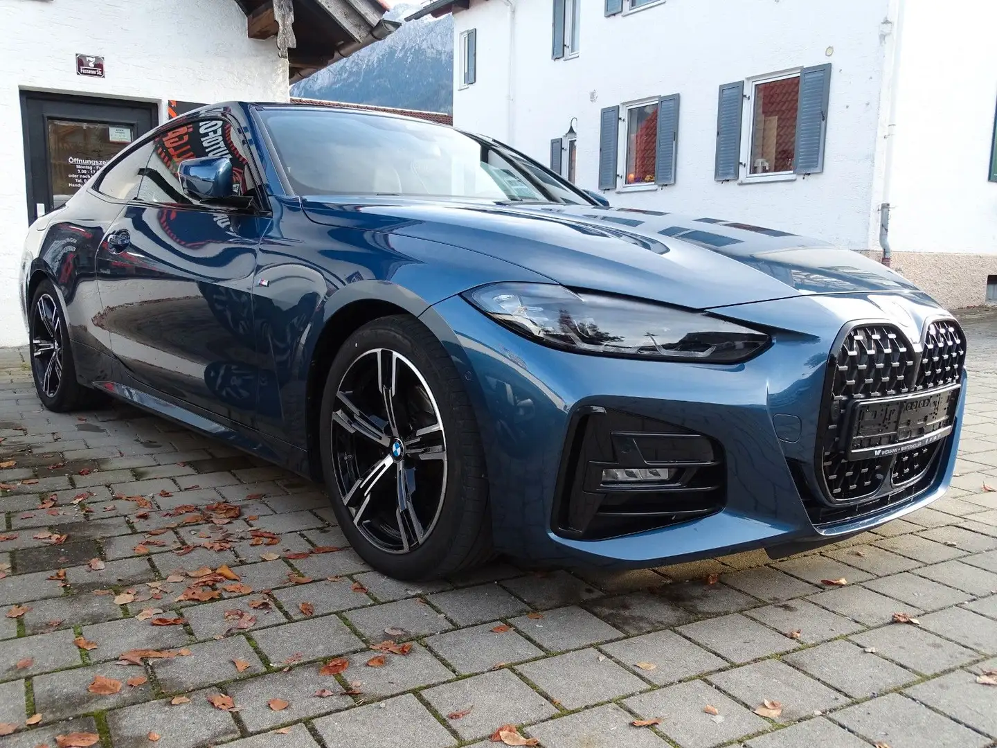 BMW 420 4 Coupe 420 d M Sport Blau - 1