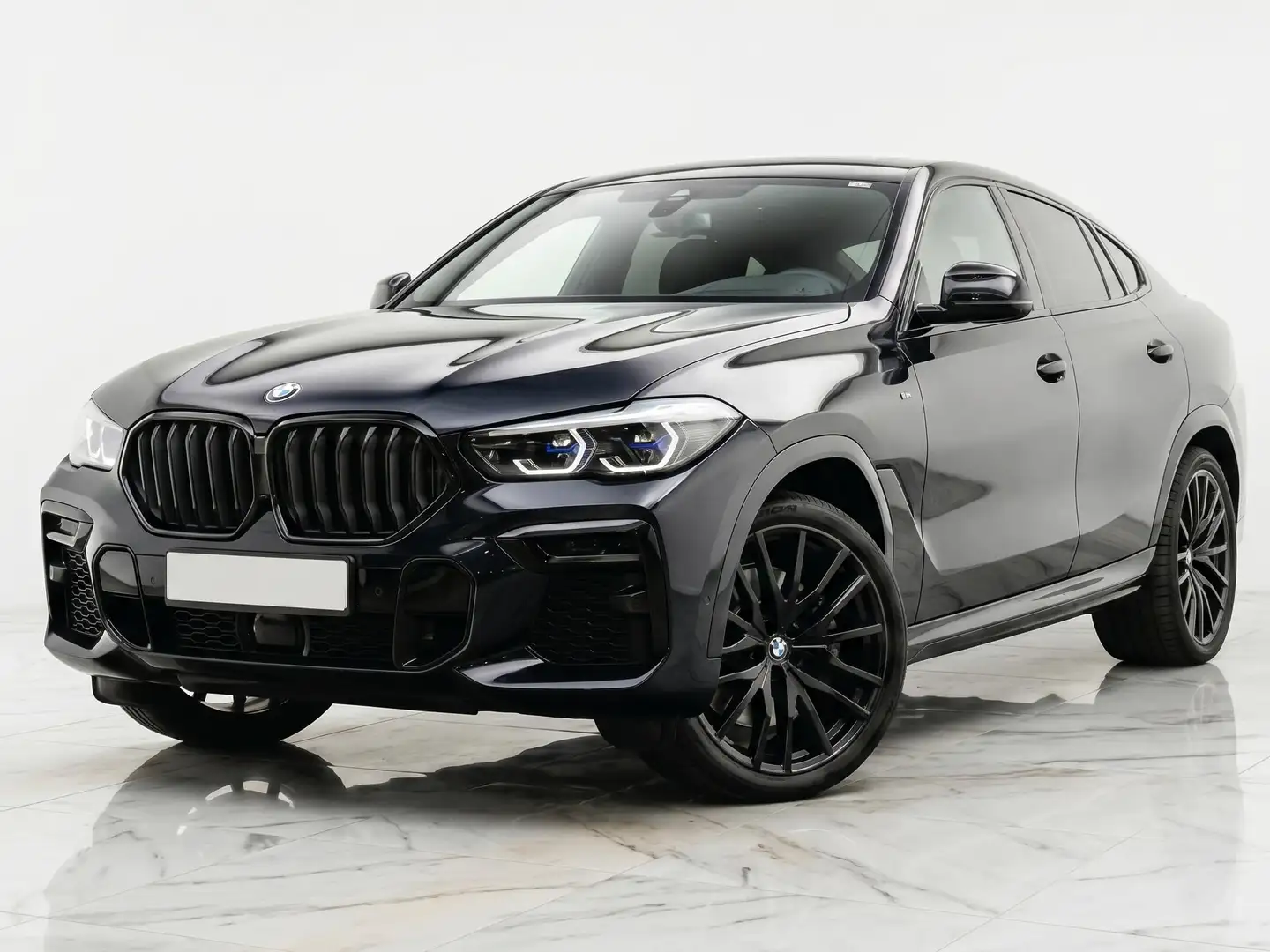 BMW X6 X6 xDrive30d 48V Aut. Schwarz - 1