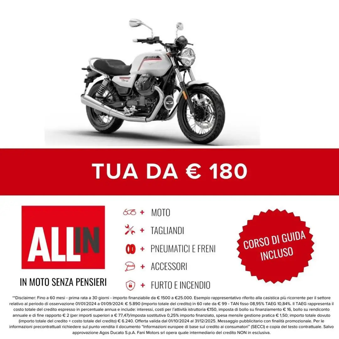 Moto Guzzi V 7 Sport Bianco - 2