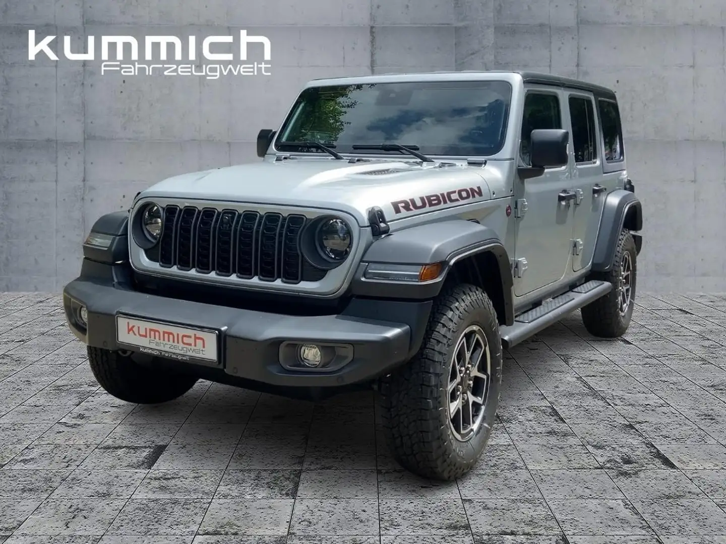 Jeep Wrangler 2.0T Unlimited (JL) 272PS Benziner Silber - 1