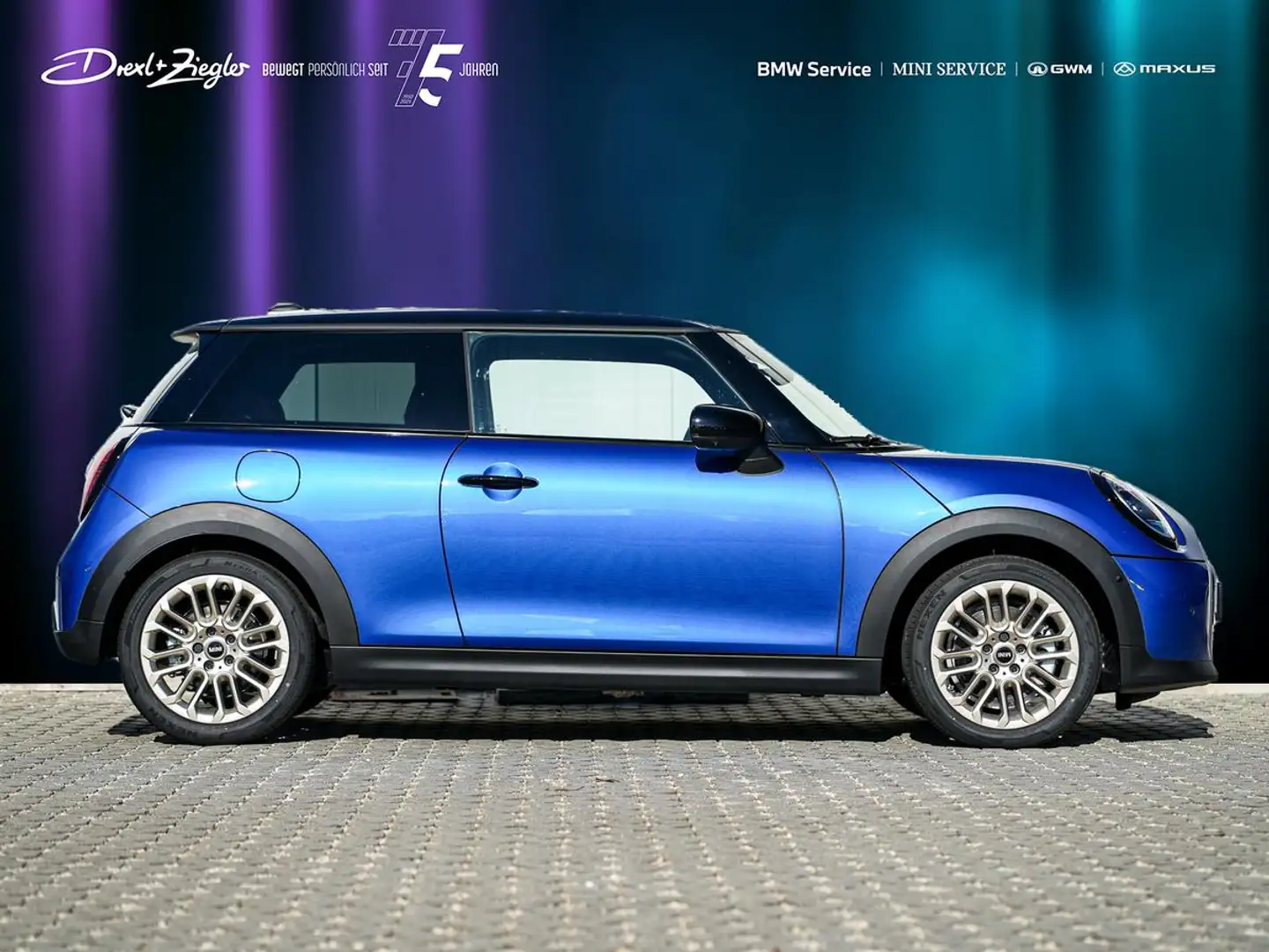 MINI Cooper 3-t Favoured Paket L 18 PANO NaviAR H&K Bleu - 2