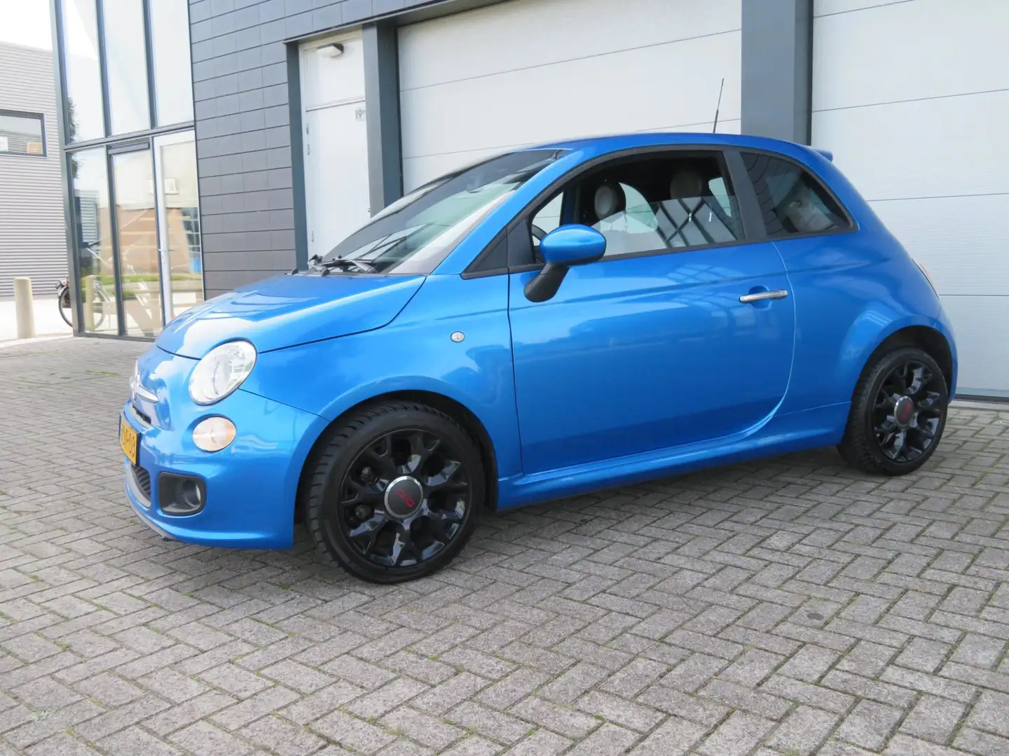 Fiat 500 0.9 TwinAir Turbo 500S 88963 km nap Blauw - 2