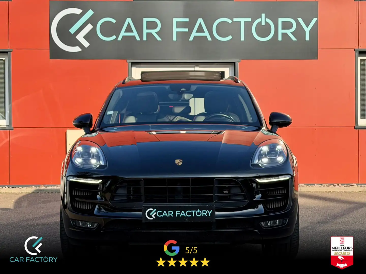 Porsche Macan GTS 3.0 V6 TURBO 360 4X4 PDK Toit Pano Siège / échappement Sport Chrono Bose Noir - 2