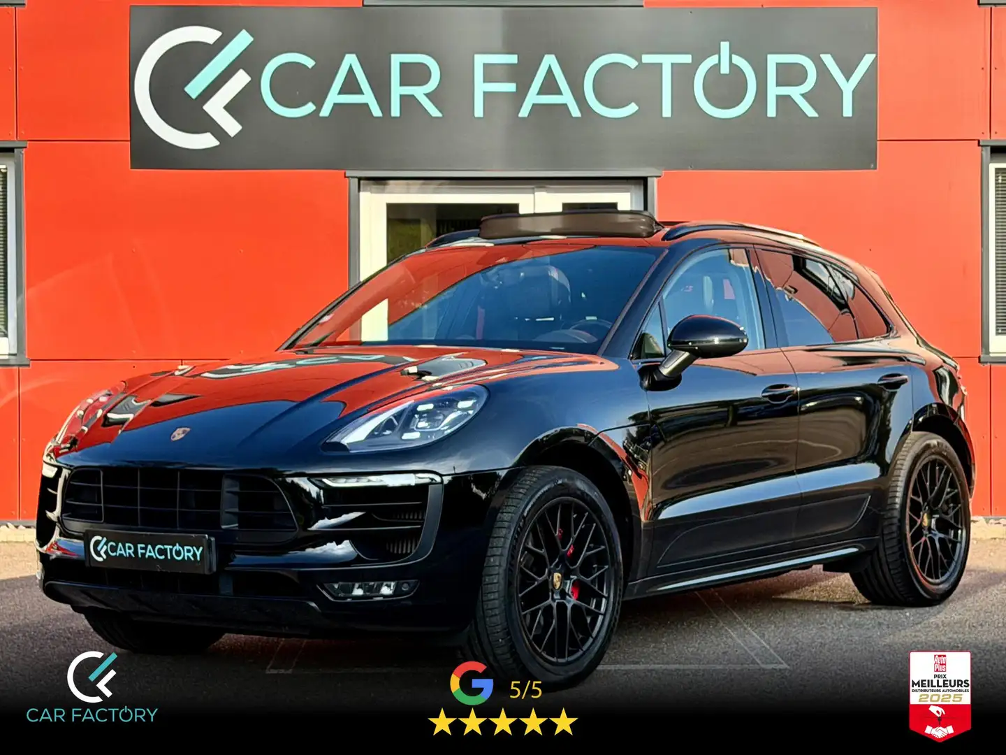Porsche Macan GTS 3.0 V6 TURBO 360 4X4 PDK Toit Pano Siège / échappement Sport Chrono Bose Noir - 1