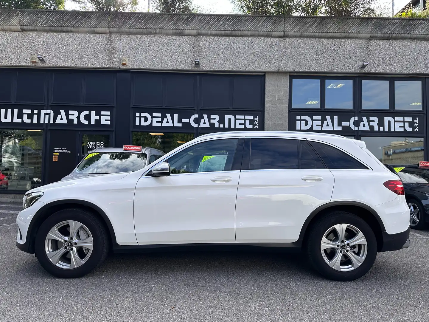 Mercedes-Benz GLC 220 d Sport 4 Matic Automatico Gancio Weiß - 2