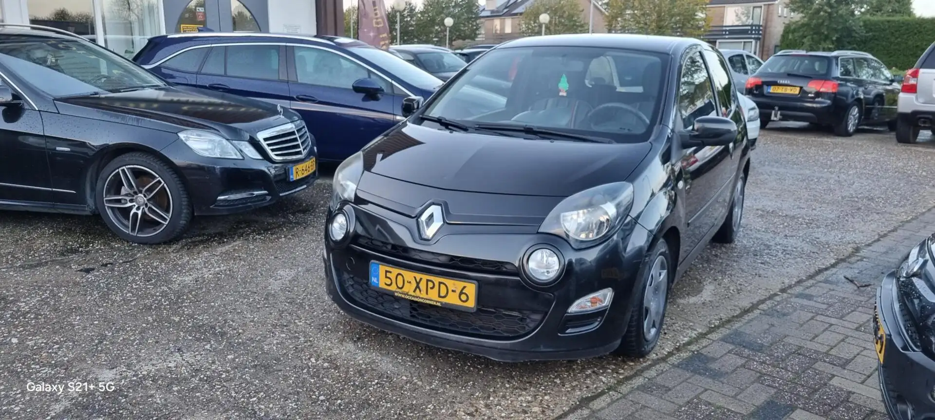 Renault Twingo 1.2 16V Collection💢€2099,-💢airco-cruisecontrol-iso Zwart - 1