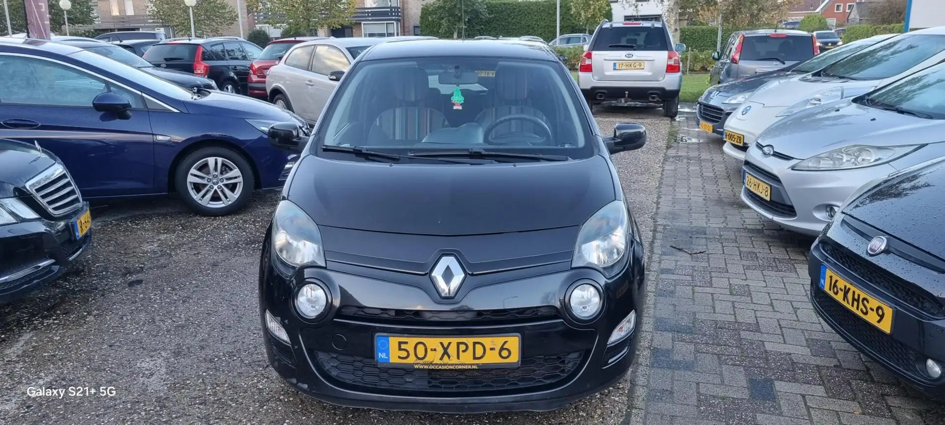 Renault Twingo 1.2 16V Collection💢€2099,-💢airco-cruisecontrol-iso Zwart - 2