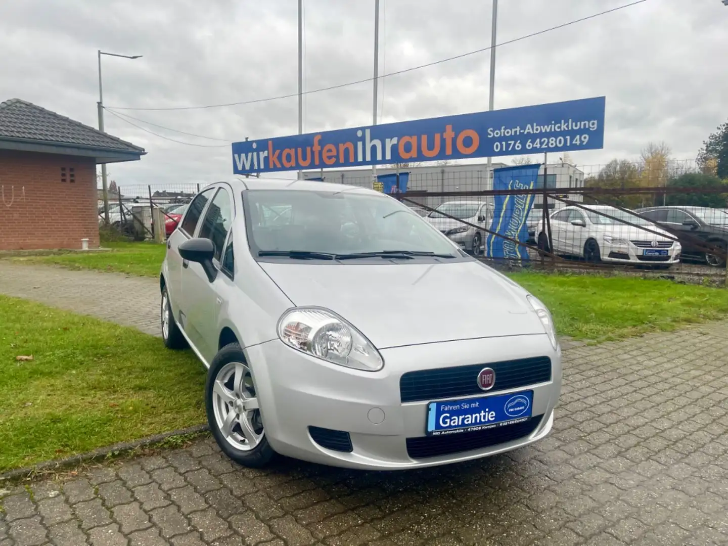 Fiat Punto Pop*KLIMA*ZV-FUNK*RADIO-CD !! Silber - 1