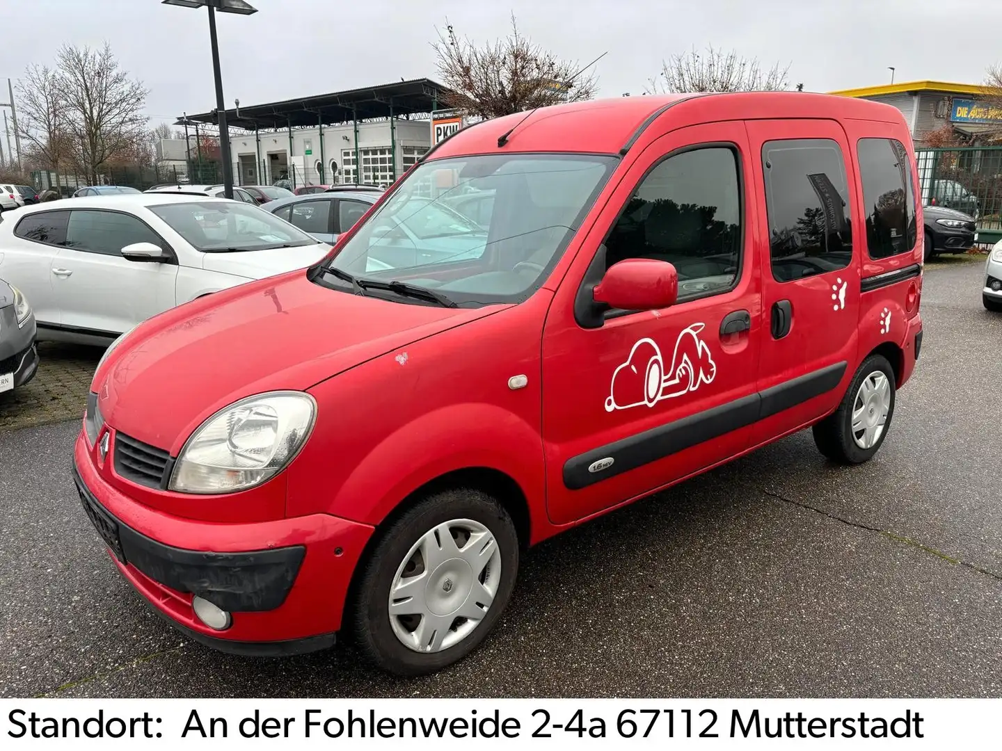 Renault Kangoo Privilege /AHK/Klima/Radio/Tüv 12.2026 Rot - 1