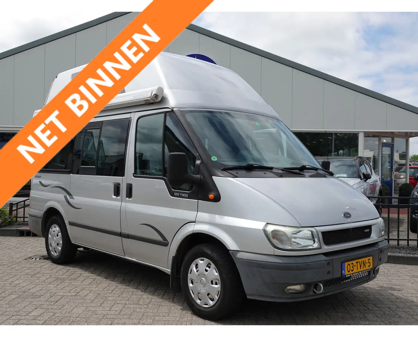 Ford TRANSIT NUGGET 4 PERS | AIRCO | LUIFEL | NETJ Gris - 1