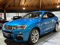 BMW X4 M 40i  ACC-LED-NAVI-HEADUP-LEDER-KAMERA-SPUR Modrá - thumbnail 1