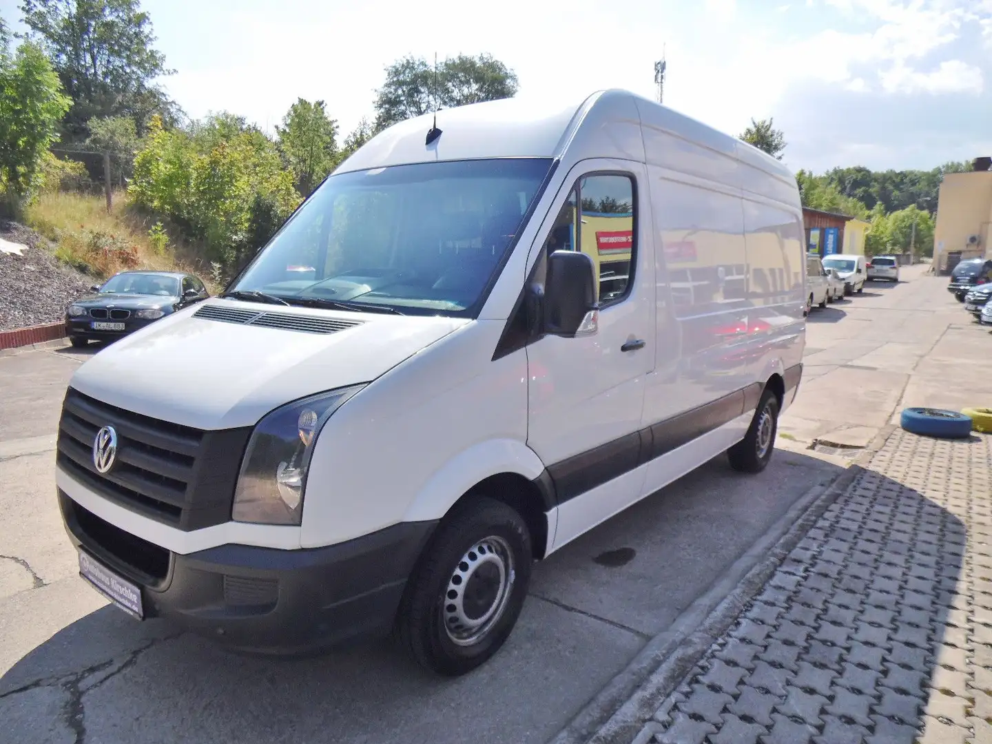 Volkswagen Crafter Kasten 35 mittel L2H2 Hochdach/Motor neu Weiß - 2