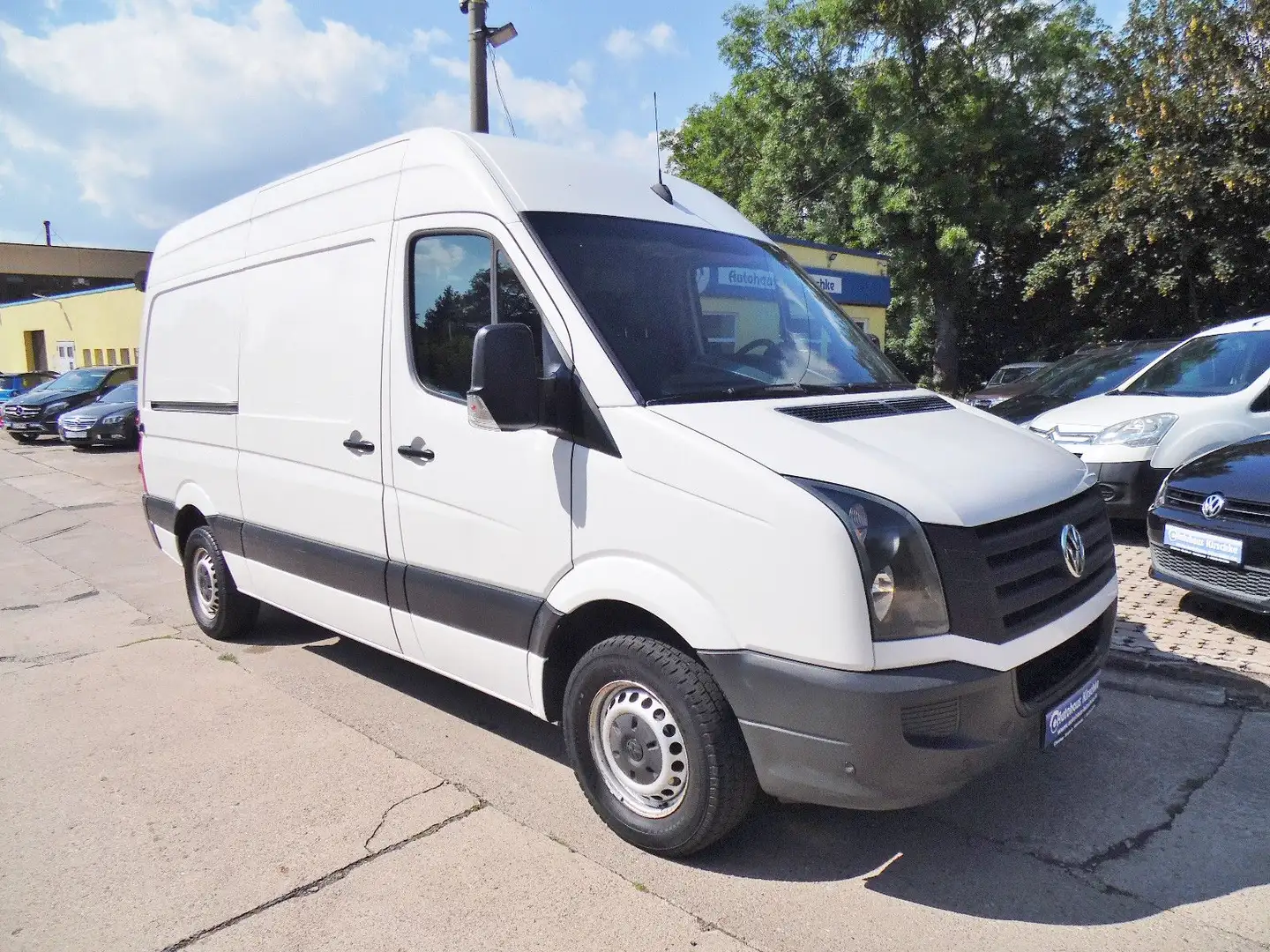 Volkswagen Crafter Kasten 35 mittel L2H2 Hochdach/Motor neu Weiß - 1