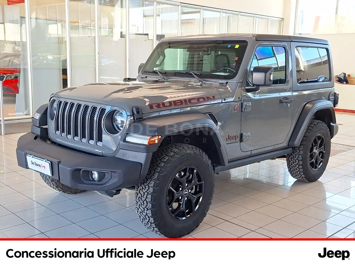 Jeep Wrangler 2.2 mjt ii rubicon auto Grigio - 1