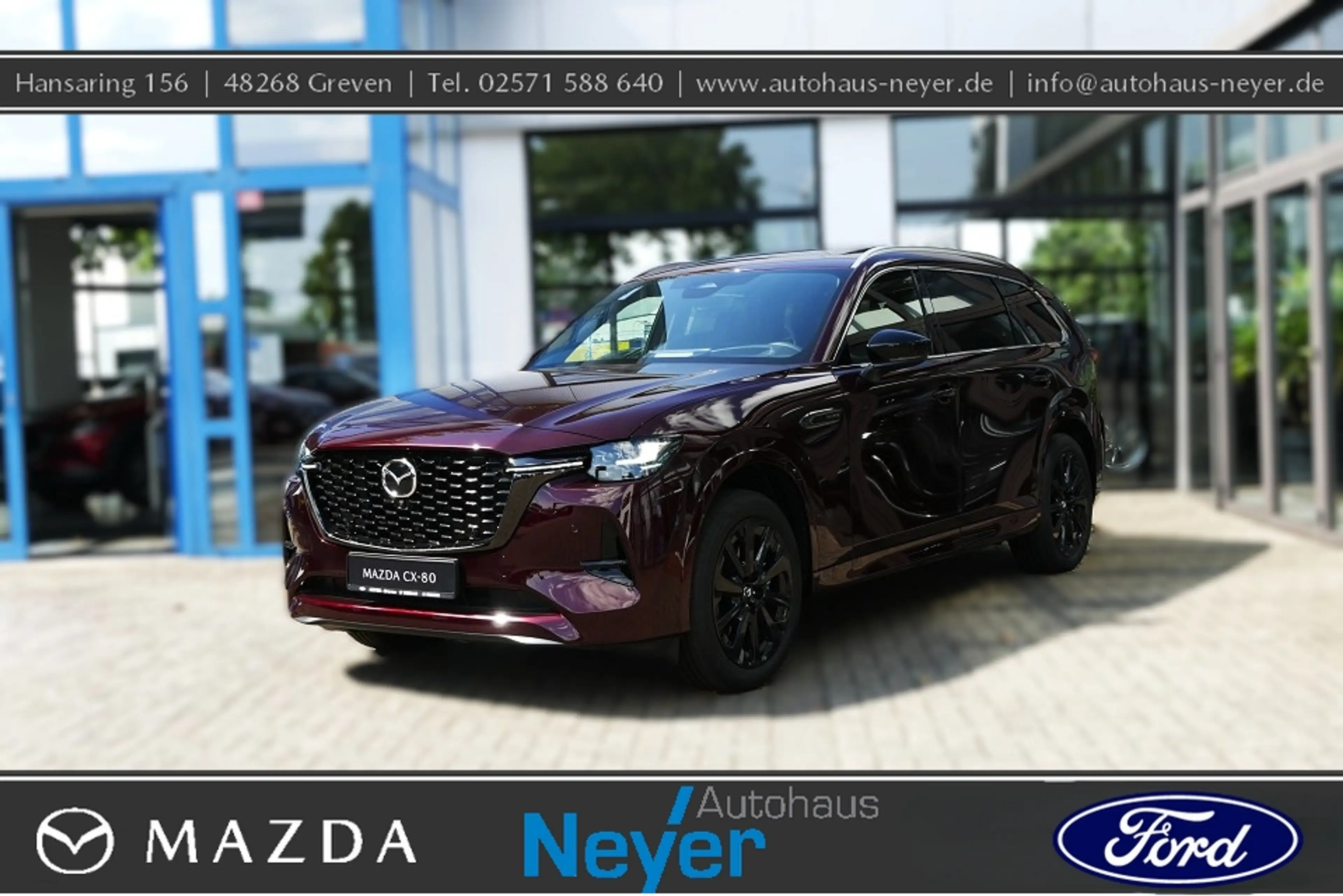 Mazda CX-80 3.3L e-SKYACTIV D 254ps Homura Plus *7-Sitzer Pano