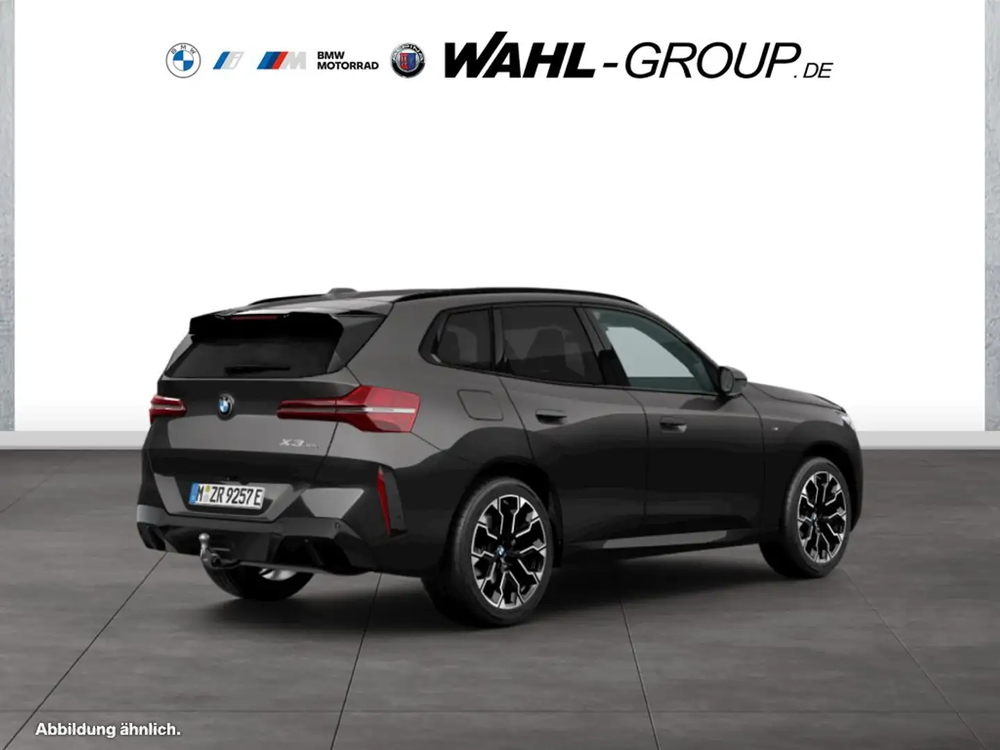 BMW X3 30e xDrive M Sport AHK HeadUp HarmanKardon Driving Grau - 2