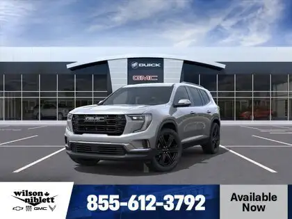 Gray 2026 GMC Acadia SUV / Crossover Four-Wheel Drive 8-Speed Automatic
