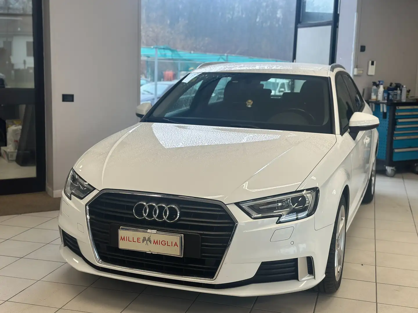 Audi A3 A3 Sportback 2.0 tdi Sport S-tronic Weiß - 2