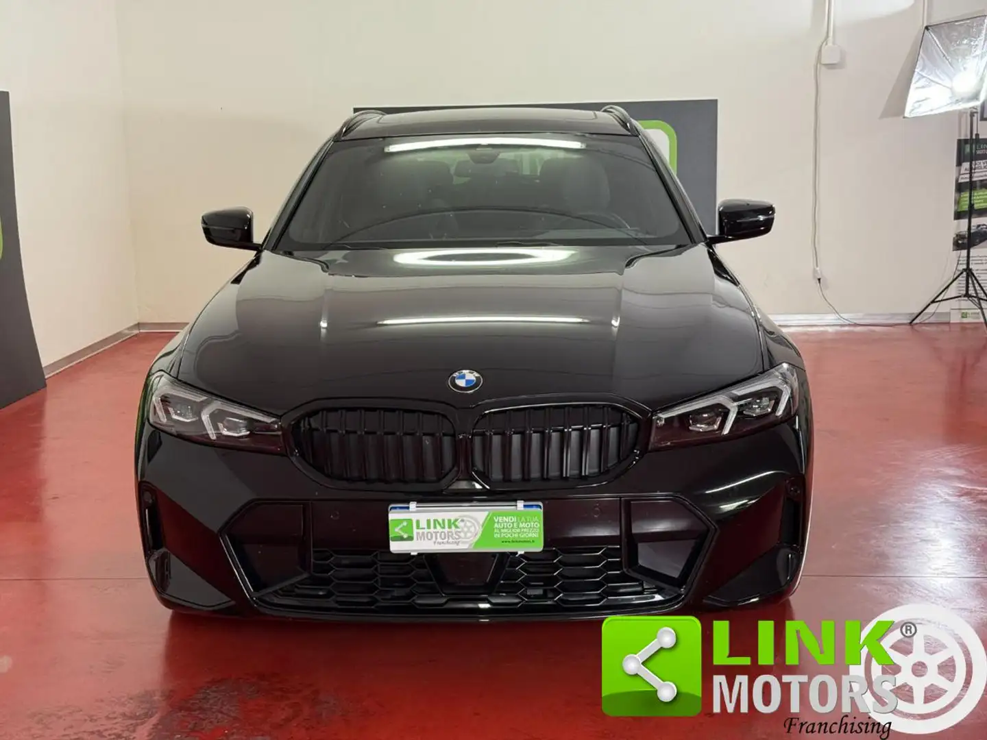 BMW 320 d 48V MHEV xDrive Touring Msport PRO IVA LEASE BMW Noir - 2