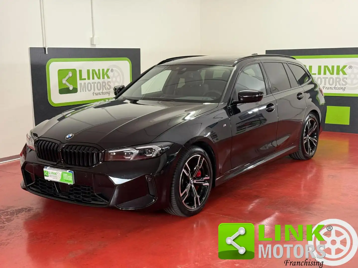 BMW 320 d 48V MHEV xDrive Touring Msport PRO IVA LEASE BMW Noir - 1