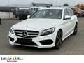 Mercedes-Benz C 180 T Edition AMG Line NUR AN AUTOHÄNDLER Klima Navi Blanc - thumbnail 1