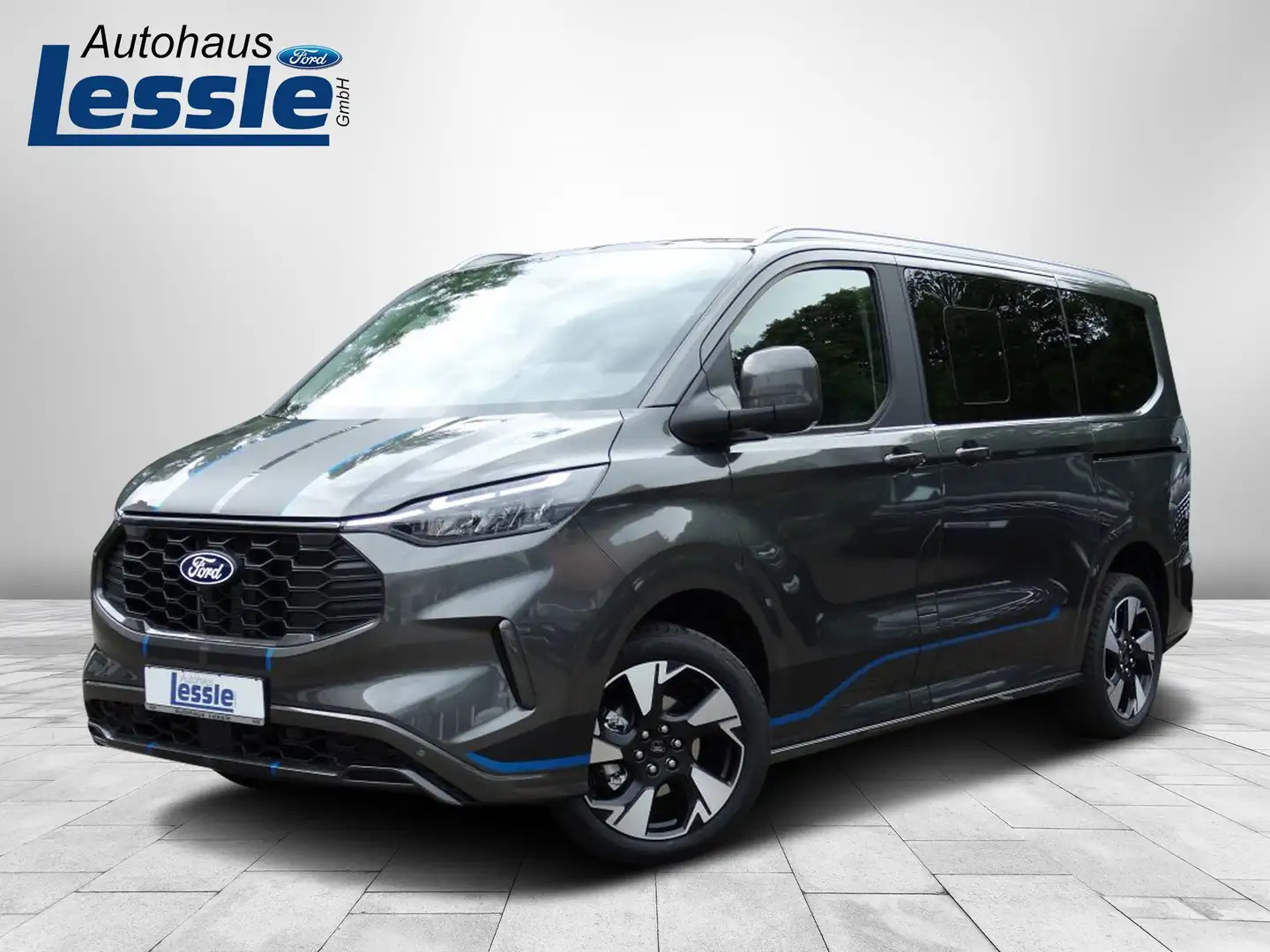 Ford Tourneo Custom 320 L1 Tourneo Sport Automatik Technologie-Paket Grau - 1