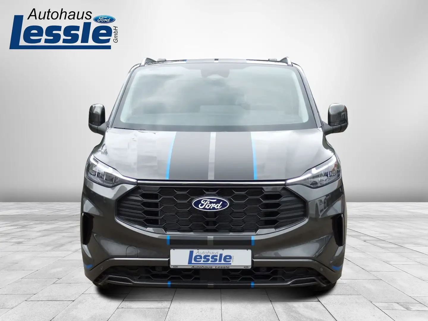 Ford Tourneo Custom 320 L1 Tourneo Sport Automatik Technologie-Paket Grau - 2