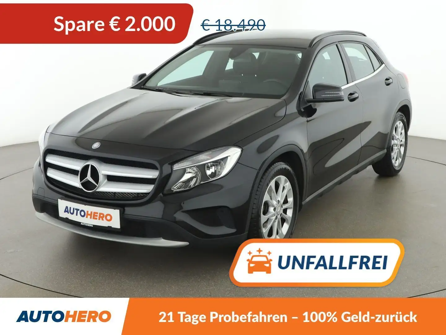 Mercedes-Benz GLA 180 GLA 180 d Style *CAM*KLIMA*SHZ*BT*AHECK* Noir - 1
