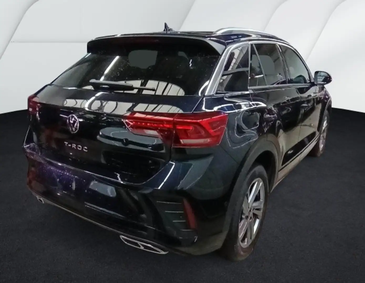 Volkswagen T-Roc 1.5 TSI DSG R-Line LED+ AHK KAMERA NAVI Schwarz - 2