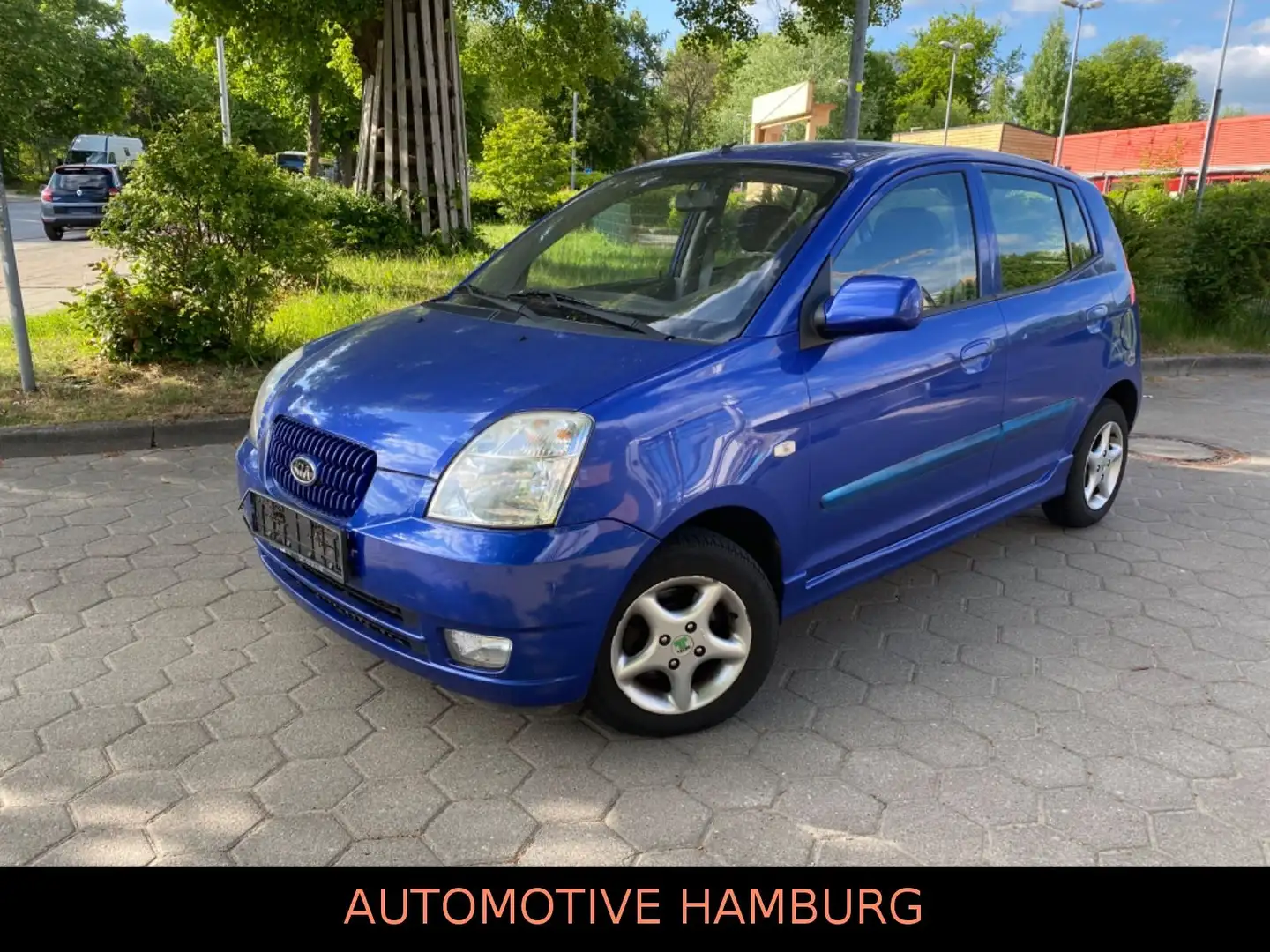 Kia Picanto 1.1 EX Autom*Klima*Sitzheizung*Tüv 2027 Blau - 2