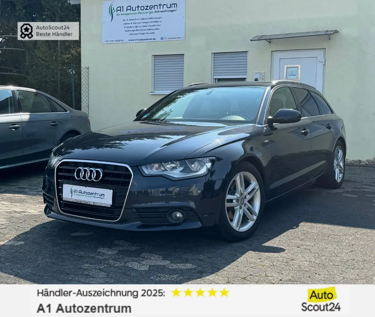Audi A6 Avant 2.0 TDI Multitronic S-Line Navi AHK Sport FW Blau - 1